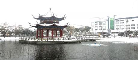 贾湖酒业雪景如画（十）